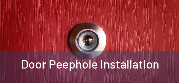  Door Peephole Installation 